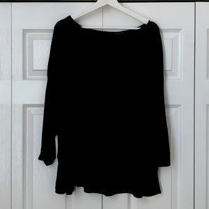 TopShop Black Swing Top